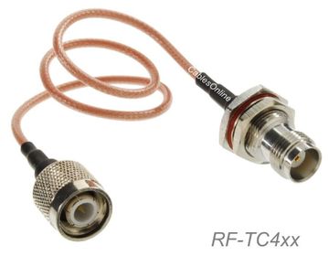 TNC Male to TNC Bulkhead Female RG316 Cable
