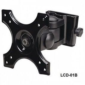 Tilt, Rotate, Side-to-Side Adjustable LCD Monitor Wall Mount, 22"/26 lb Capacity