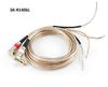 6ft CablesOnline 14AWG Speaker Wire Pair Cables w/ 2 Right Angle RCA Male Plugs 6ft CablesOnline 14AWG Speaker Wire Pair Cables w/ 2 Right Angle RCA Male Plugs