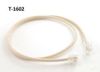 2ft 6C Round RJ11/RJ12 Telephone Wire Cable / Cord