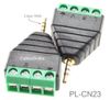 2.5mm TRRS Male Jack to AV 4-Screw Terminal Block Balun Connector 2.5mm TRRS Male Jack to AV 4-Screw Terminal Block Balun Connector