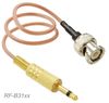 BNC Male to 3.5mm (1/8") TS Male RG316 Cable