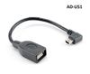 USB 2.0 Female To Right Angle Mini-B Male OTG Tablet, GPS, Adapter Host Cable USB 2.0 Female To Right Angle Mini-B Male OTG Tablet, GPS, Adapter Host Cable