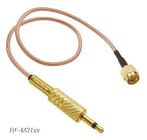 SMA Male to 3.5mm (1/8") TS Male RG316 Cable