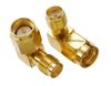 SMA Male to SMA Female 90-degree Right-Angle RF Adapter SMA Male to SMA Female 90-degree Right-Angle RF Adapter