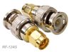 BNC Male to SMA Male 50-ohm Coaxial RF Adapter, CablesOnline RF-M124G