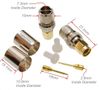SMA Male Crimp Type RF Connectors for RG8, RG213, LMR400 Coax Wire SMA Male Crimp Type RF Connectors for RG8, RG213, LMR400 Coax Wire