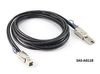 10ft Mini-SAS 26-Pin SFF-8088 to Mini-SAS 36-Pin SFF-8644 External Cable 10ft Mini-SAS 26-Pin SFF-8088 to Mini-SAS 36-Pin SFF-8644 External Cable