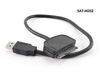 15" USB 3.0 to 2.5" SATA (Data/Power) Hard Drive Adapter Cable 15" USB 3.0 to 2.5" SATA (Data/Power) Hard Drive Adapter Cable