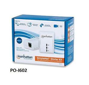 SimpleNet HomePlug 500MBPS Powerline Network Adapter 2-Unit Starter Kit - 506670