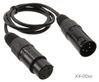 10ft XLR 4-Pin Female to XLR 4-Pin Male Shielded Extension Patch Cable