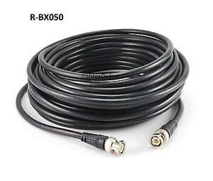 50ft RG8x Coax BNC Male to Male 50 ohm Antenna Cable