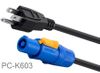 3ft 3-Prong NEMA 5-15P to Neutrik PowerCON 16AWG AC Power Cord