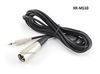 10ft 3.5mm Mono Plug to 3-Pin XLR Male Plug Audio Cable