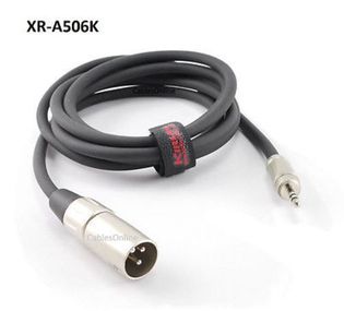 6ft Kirlin 3.5mm TRS Plug to XLR Male OFC Noise-Free Audio Mixer Cable