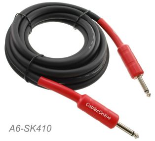 10ft 1/4" Male/Male Pig-Hog 8mm/OD 14-AWG wire Speaker Cable