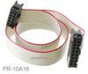 24in 10-Pin (2x5) Female to 16-Pin (2x8) Female Eurorack Module Power Cable