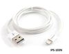 3ft White USB Charge/Sync iPhone 5 LightningŪ Cable, MFI Certified 3ft White USB Charge/Sync iPhone 5 LightningŪ Cable, MFI Certified