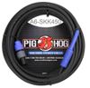50ft 1/4" TS Male to Neutrik Speakon Male Pig-Hog Speaker Cable