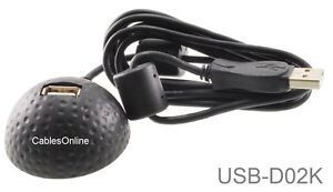 1-Port USB 2.0 Dock Extension Cable, USB-D02K
