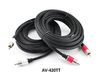 1-Set of 20ft RCA Dual Shield Stereo Audio Coax Cable