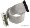 20-Pin (2x10) 2.54mm-Pitch Male/Female 20-wire IDC Flat Ribbon Extension