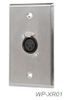 1-Port XLR Female 3-Pin High Quality Zinc Alloy Audio Wall Plate 1-Port XLR Female 3-Pin High Quality Zinc Alloy Audio Wall Plate