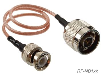 BNC Male to N-Type Male RG316 Cable