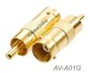 BNC Female to RCA Male Gold Plated 75ohm Coax Adapter