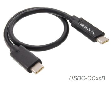 6ft USB-3.1 Full Feature Type-C Male to Type-C Male USB Cable