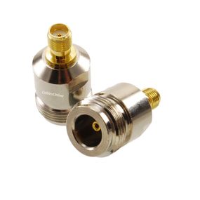 N-Type Female to SMA Female RF Coaxial Adapter