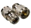 N-Type Female to UHF PL259 Male 50-Ohm RF Coaxial Adapters N-Type Female to UHF PL259 Male 50-Ohm RF Coaxial Adapters
