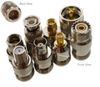 8 N-Type Female to SMA, BNC, F, UHF Adapters for Equipment with N-Type Connector 8 N-Type Female to SMA, BNC, F, UHF Adapters for Equipment with N-Type Connector