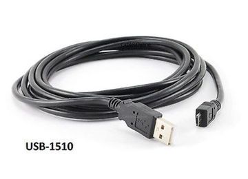 10ft USB 2.0 A-Type Male to Micro-B Male Cable