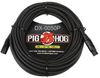 50ft Pig-Hog XLR 3-Pin M/F DMX Shielded Stage Lighting Data Cable