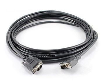 Plenum (CMP) HD15 Super VGA Male/Male In-Wall Rated Monitor Cable