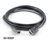 35ft Plenum (CMP) HD15 Super VGA Male/Male In-Wall Rated Monitor Cable