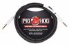 6ft Pig Hog 1/4" Mono Male/Male, 8mm/OD 14AWG Instrument Cable