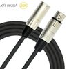 30ft Kirlin XLR 3-Pin Male to Female 20AWG/2C OFC Microphone Cable