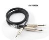 3ft Kirlin 3.5mm TRS Stereo Male Plug to Dual 1/4" TS Mono Male Noise-Free Cable