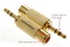 3.5mm Stereo TRS Male Plug to RCA Female Jack Audio Adapter 3.5mm Stereo TRS Male Plug to RCA Female Jack Audio Adapter