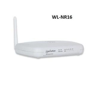 Manhattan 4-Port 150N QoS, 10/100 Mbps LAN Wireless Router - 525459