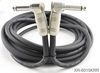 15ft. Kirlin 1/4" Mono Right-Angle Male/Male Instrument Cable