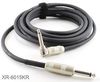 15ft. Kirlin 1/4" Mono Straight/Right-Angle Male/Male Instrument Cable