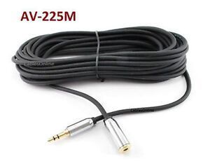 12ft Mobile-Type Stereo 3.5mm (1/8") TRS Male to Female Audio Extension Cable