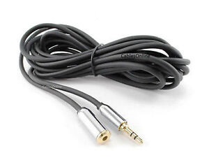 Mobile-Type Stereo 3.5mm (1/8") TRS Male to Female Audio Extension Cable