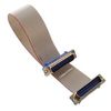 DB25 Male to DB25 Male 25-wire 28AWG Flat Ribbon Cable