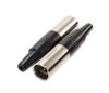 4-Pin Mini-XLR Male Solder Connector