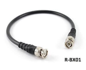 1ft CablesOnline RG8x Coax BNC Male to Male Plug 50 ohm Antenna Cable