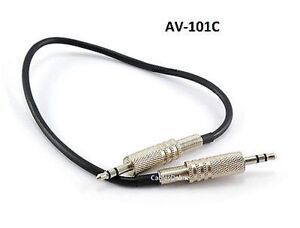 1ft CablesOnline 3.5mm (1/8") Stereo Audio Male to Male Cable